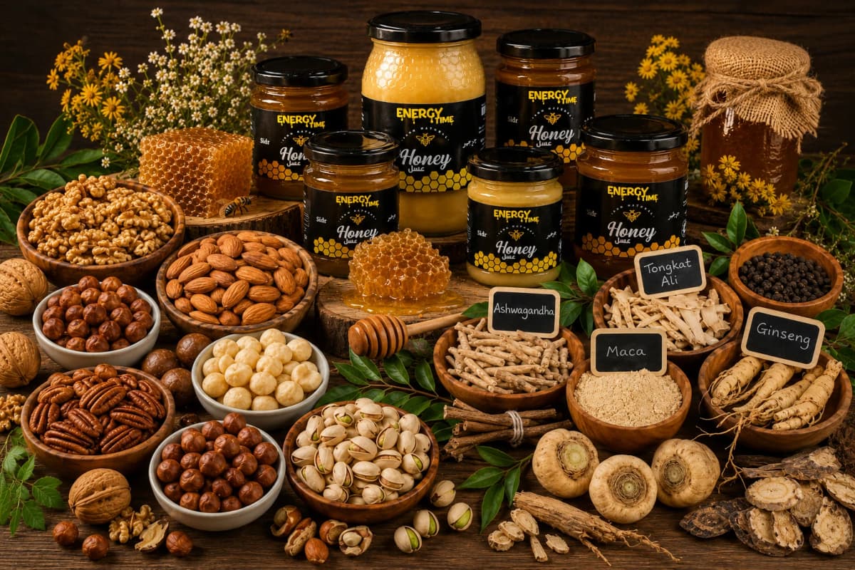 مكونات طبيعية